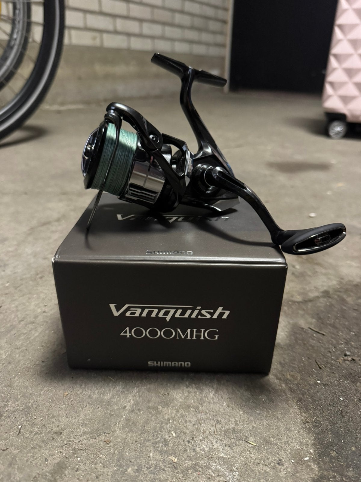 Shimano vanquish 4000 mhg, Watersport en Boten, Ophalen, Zo goed als nieuw, Molen