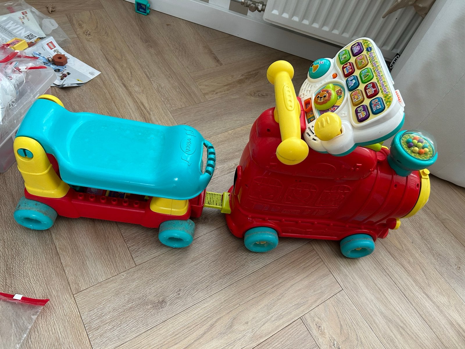 VTech Baby Speeltrein Loopwagen en Rijder, Kinderen en Baby's, Speelgoed | Speelgoedvoertuigen, Ophalen, Gebruikt