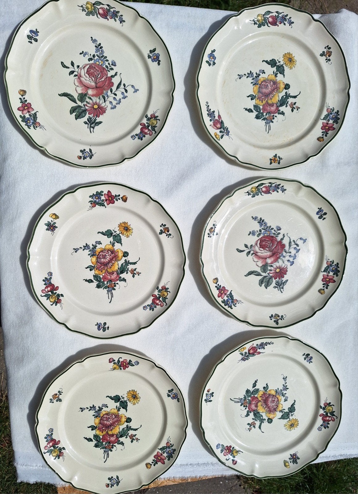 Villeroy & Boch Alt Strassburg dinerborden 25cm - 15 stuks, Ophalen