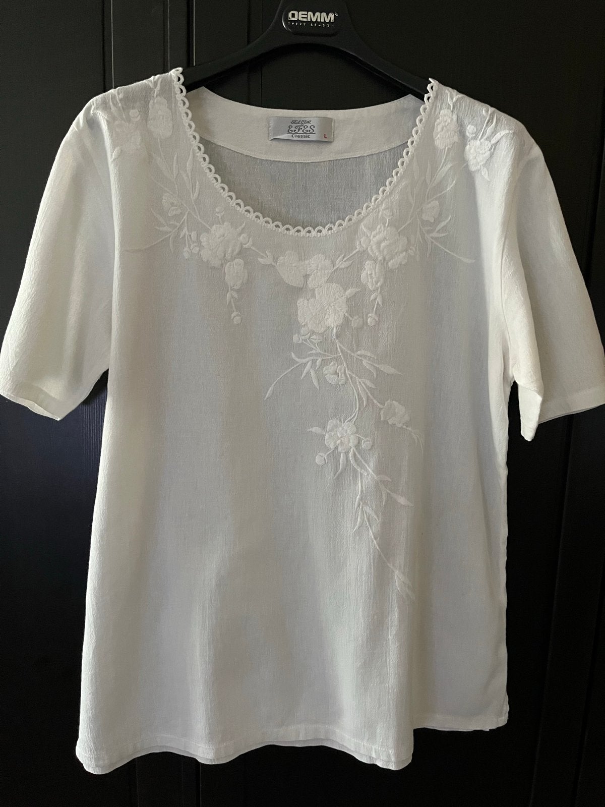 Witte blouse Efes Classic, maat L, Ophalen of Verzenden, Nieuw, Maat 42/44 (L), Wit