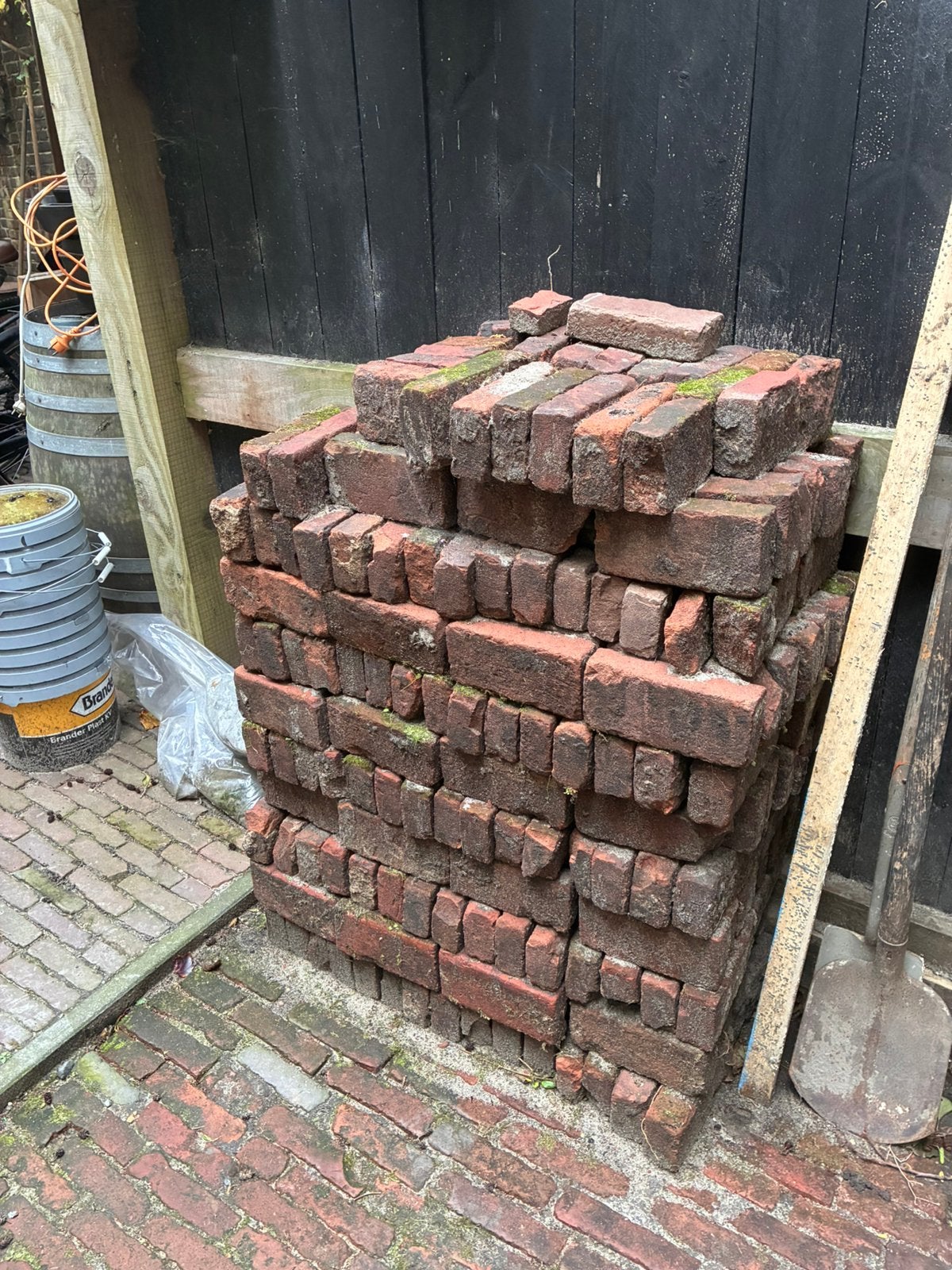 Waaltjes?, Ophalen, Gebruikt, Bakstenen