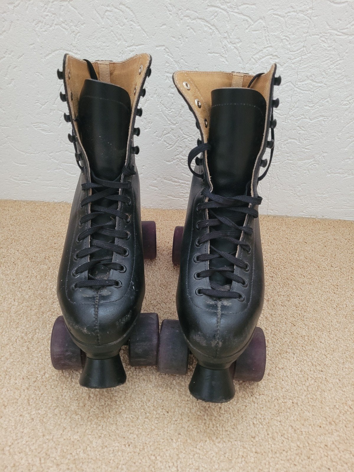 Zwarte RS Pro Roller Skates rolschaatsen maat 40, Gebruikt, Dames, Onbekend, Ophalen of Verzenden