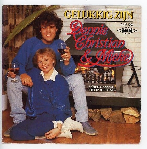 Tip-parade- Single van Dennie Christian & Mieke uit 1985, Ophalen of Verzenden, Zo goed als nieuw