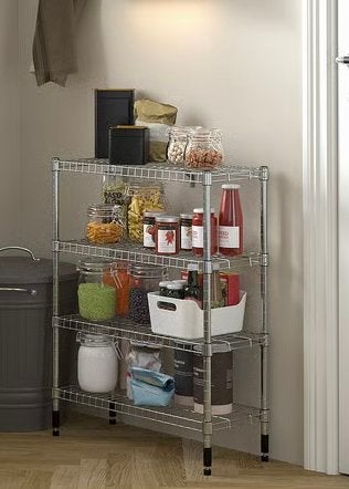 IKEA OMAR Stellingkast - 2 Planken (60x25x77 cm), Huis en Inrichting, Ophalen, Zo goed als nieuw