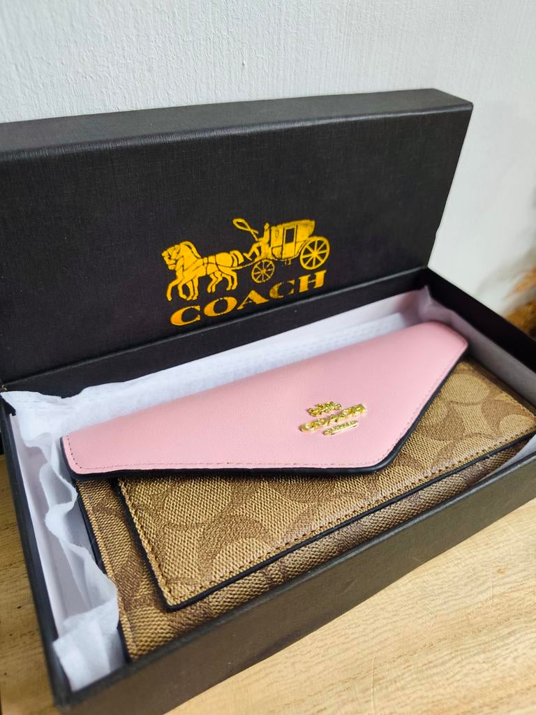 Nieuw Coach Portefeuille met Extra Kaarthouder, Sieraden, Tassen en Uiterlijk, Portemonnees, Overige merken, Nieuw, Ophalen of Verzenden