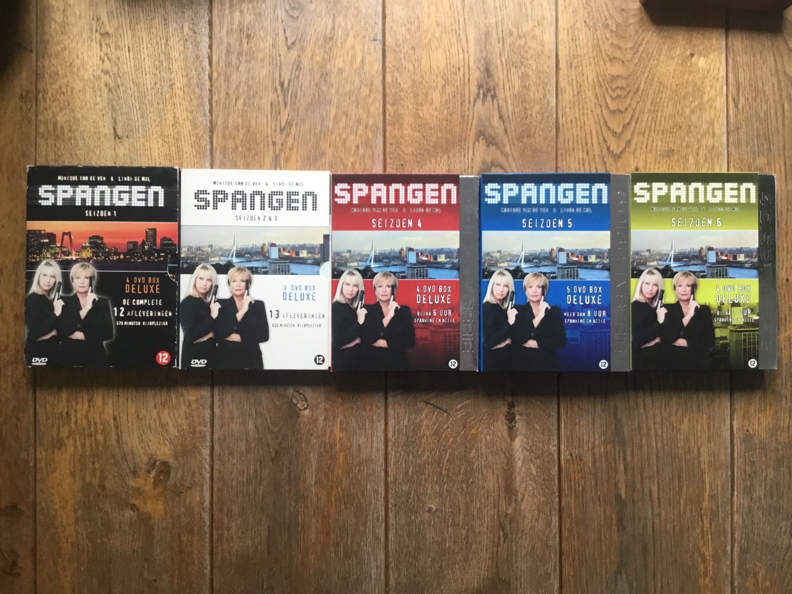 Spangen Seizoenen 1-6 DVD Box Complete Serie, Gebruikt, Nederlands, Inclusief doosje, Ophalen of Verzenden