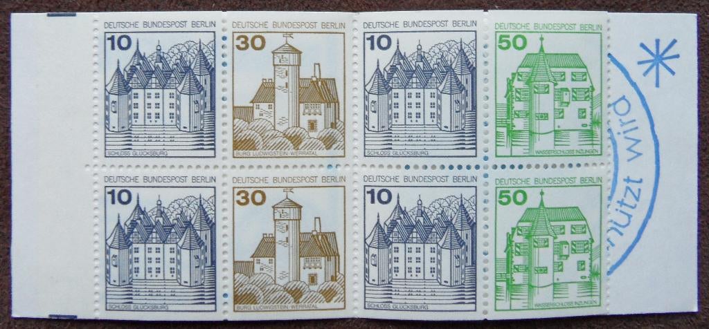 Postzegelboekje – Deutsche Bundespost Berlin  11ca II, Ophalen of Verzenden, BRD, Postfris