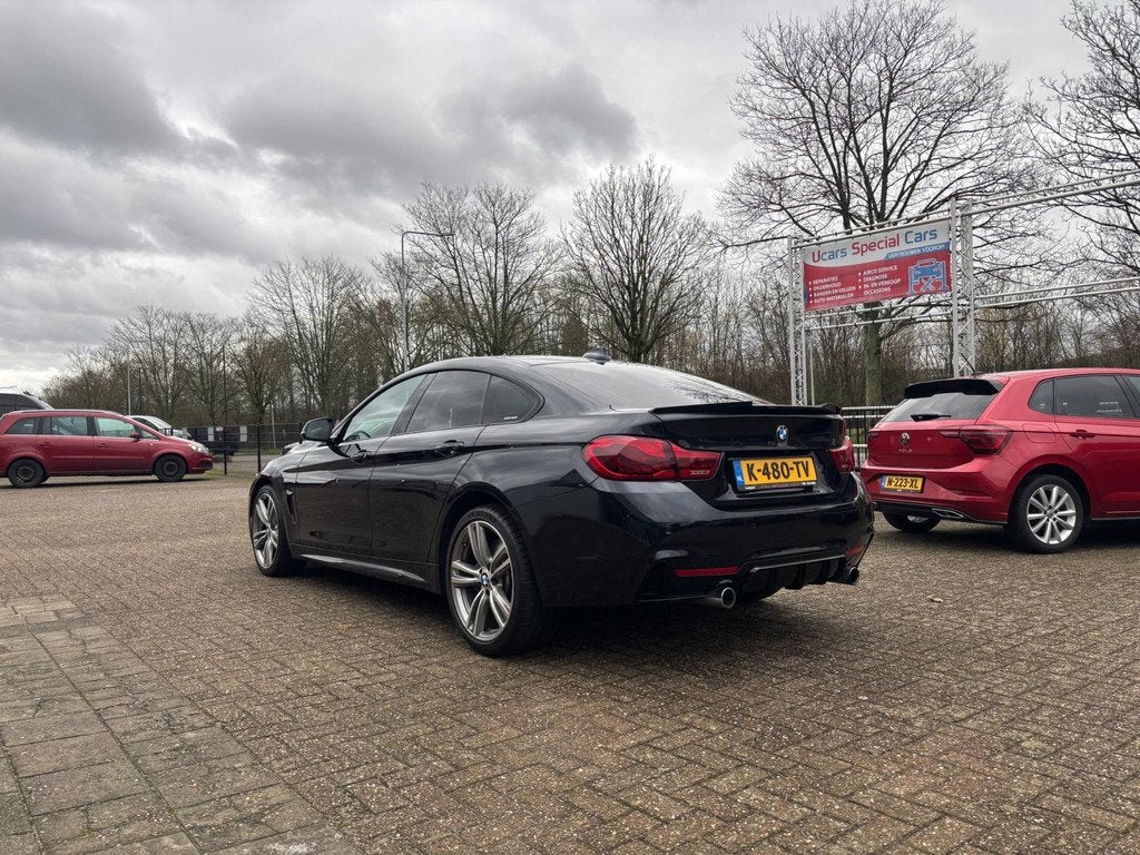 BMW 4-serie Gran Coupé 440i X Drive 510 PK Stage 2, Auto's, 327 pk, Alcantara, Zwart, 14 km/l
