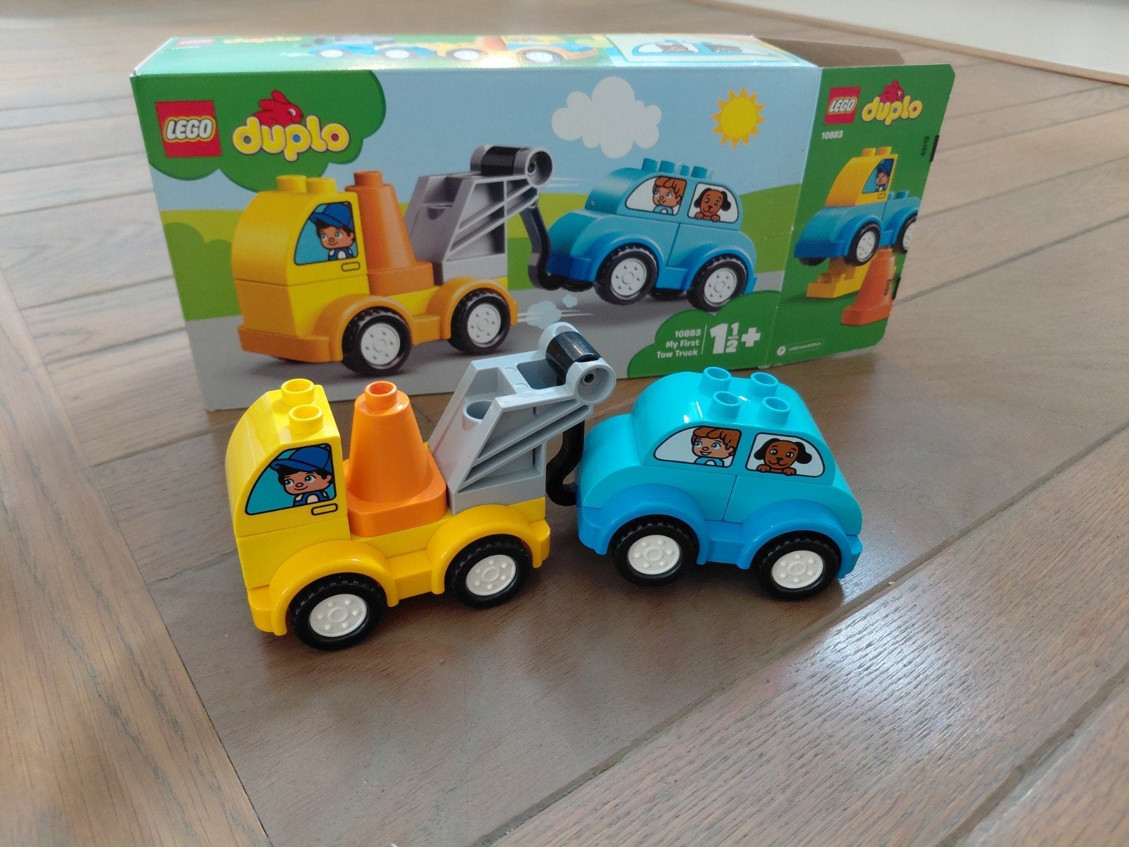Lego Duplo 10883 Mijn Eerste Sleepwagen, Ophalen, Zo goed als nieuw, Inclusief doos, Duplo