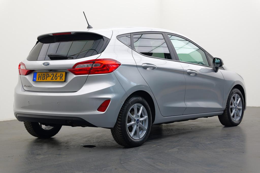 Ford Fiesta 1.0 EcoBoost Titanium | Achteruitrijcamera | Cru, Gebruikt, Met garantie (alle), 998 cc, Automatische klimaatregeling