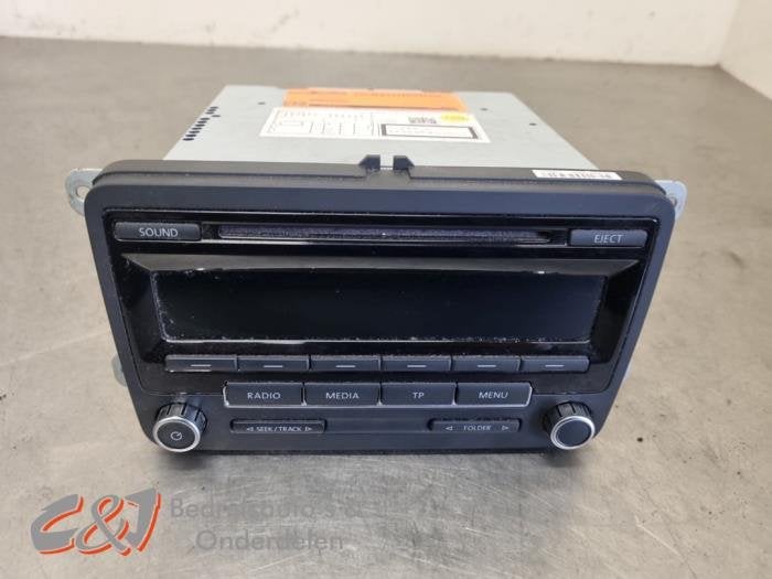 Radio van een Volkswagen Caddy, Gebruikt, -, Volkswagen, -