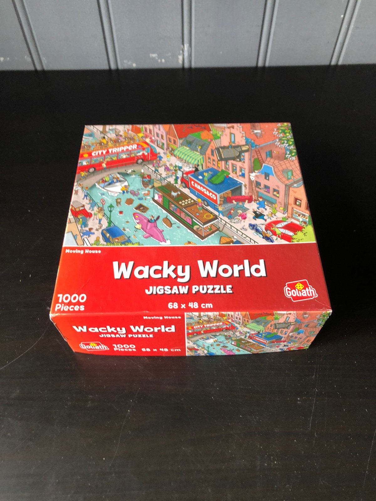 Puzzel Wacky World, Een of twee spelers, Ophalen of Verzenden, Zo goed als nieuw