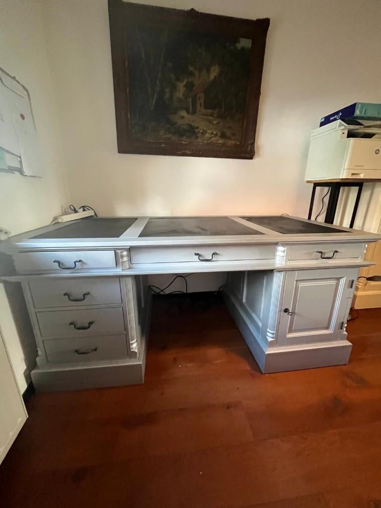 bureau, Huis en Inrichting, Bureaus, Gebruikt, Hout, 180 cm, Ophalen of Verzenden