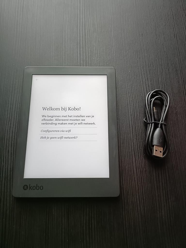Waterdichte Kobo ereader - met oplader!, Wi-Fi, Verzenden, 6 inch of minder, Kobo