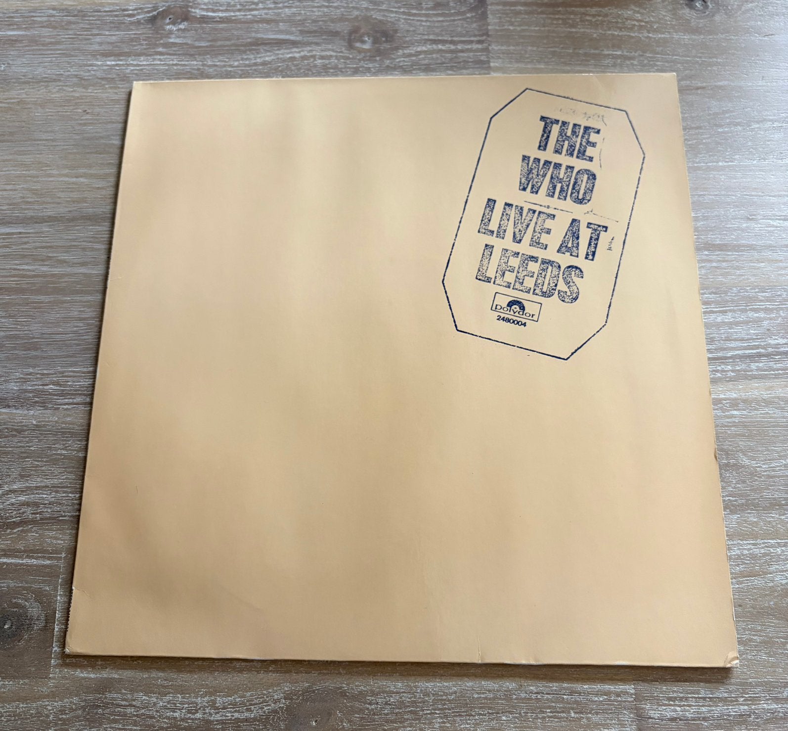 The Who - Live at Leeds, livealbum, in nieuwstaat, reissue, Reissue, Ophalen of Verzenden, Zo goed als nieuw