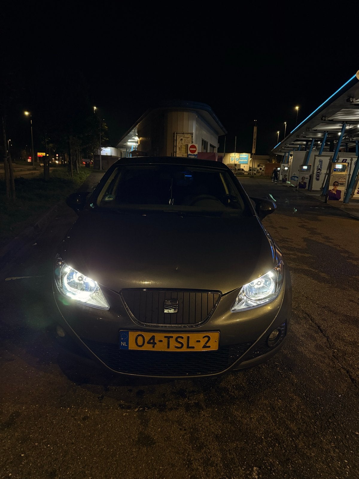 Seat Ibiza 1.2 TDI 55KW Ecomotive 2012 Grijs, Ophalen, Zo goed als nieuw