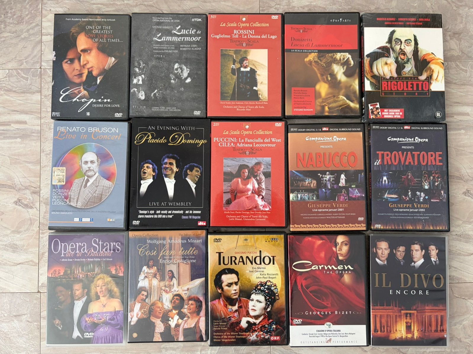 Dvd’s klassiek, Cd's en Dvd's, Alle leeftijden, Ophalen, Zo goed als nieuw, Overige genres