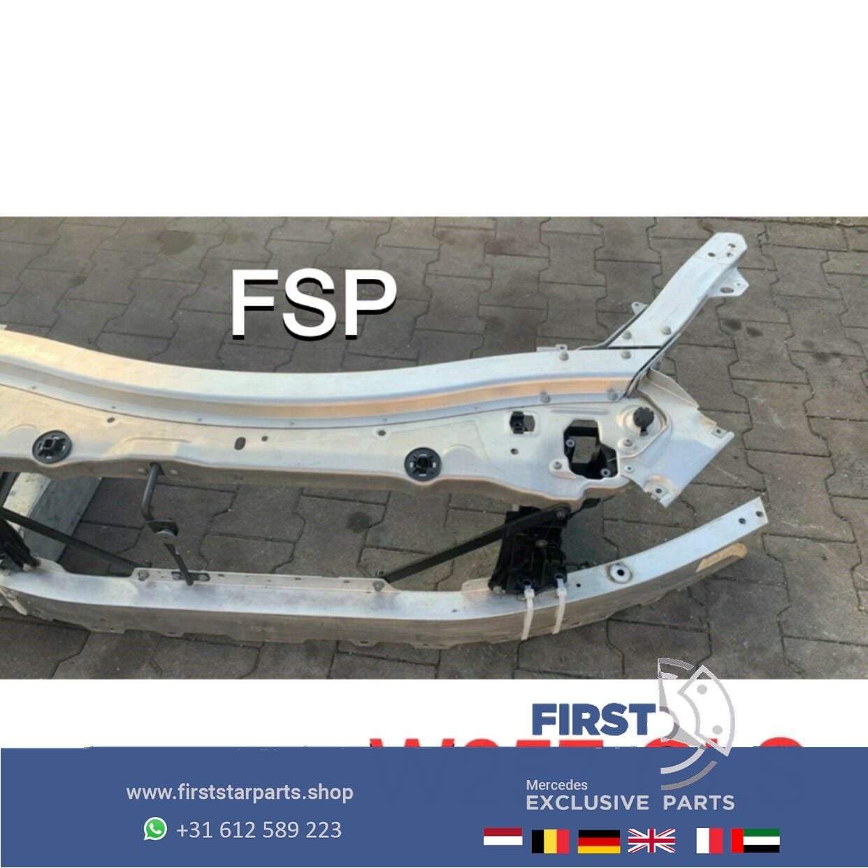 W257 C257 CLS COMPLEET VOORFRONT ORIGINEEL Mercedes FRONT 20, Gebruikt, -, Voor, Ophalen of Verzenden
