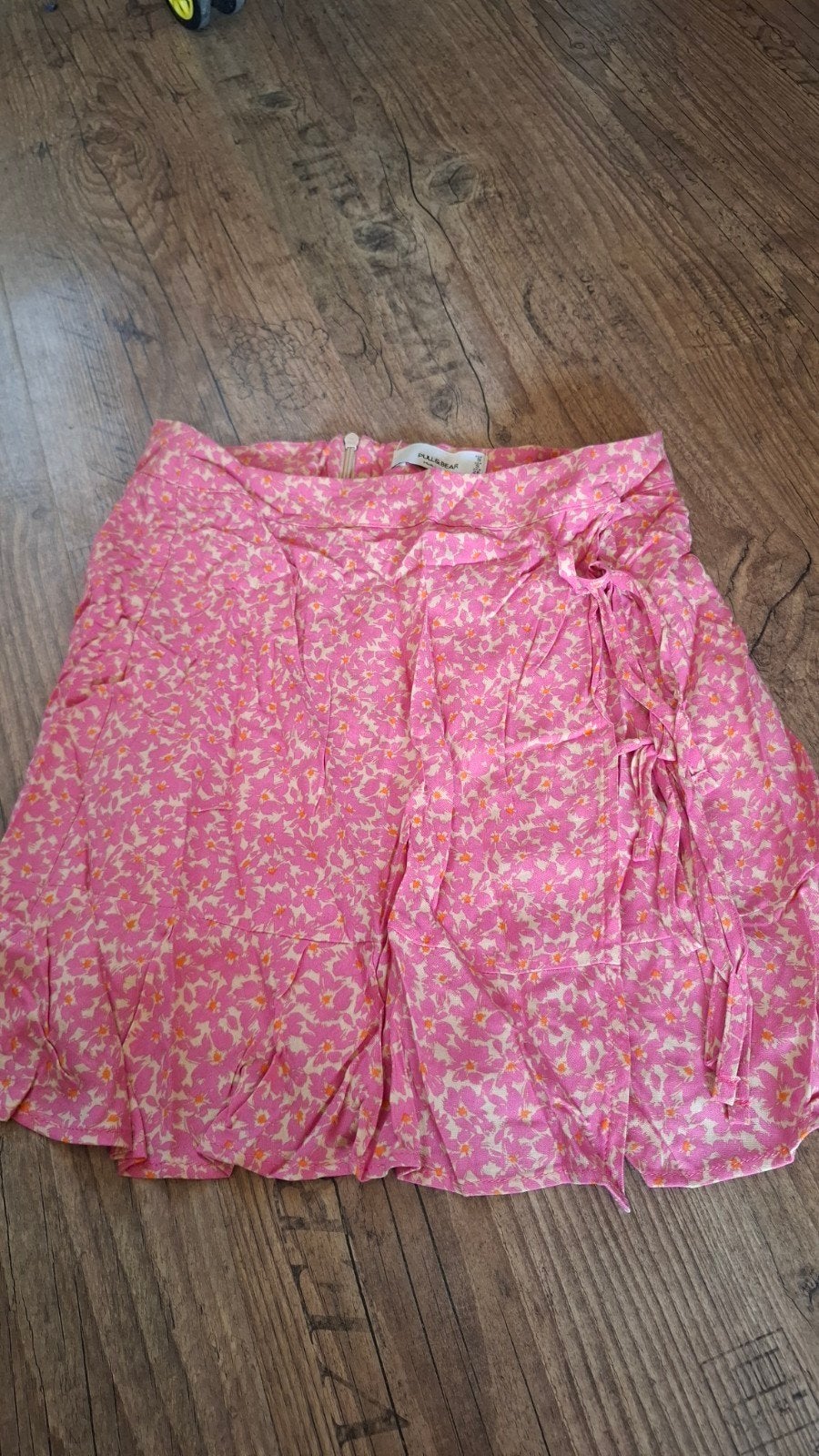Pull&Bear roze bloemenprint mini rokje maat S, Pull&Bear, Ophalen of Verzenden, Zo goed als nieuw, Roze