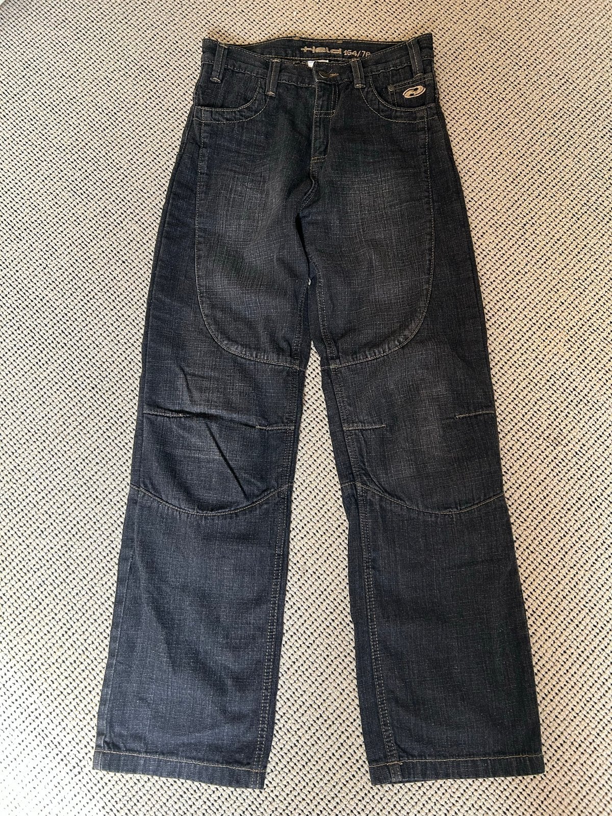 Motor spijkerbroek, meiden, Held - Maat 164/78, Motoren, Kleding | Motorkleding, Ophalen of Verzenden, Tweedehands, Kinderen, Broek | textiel
