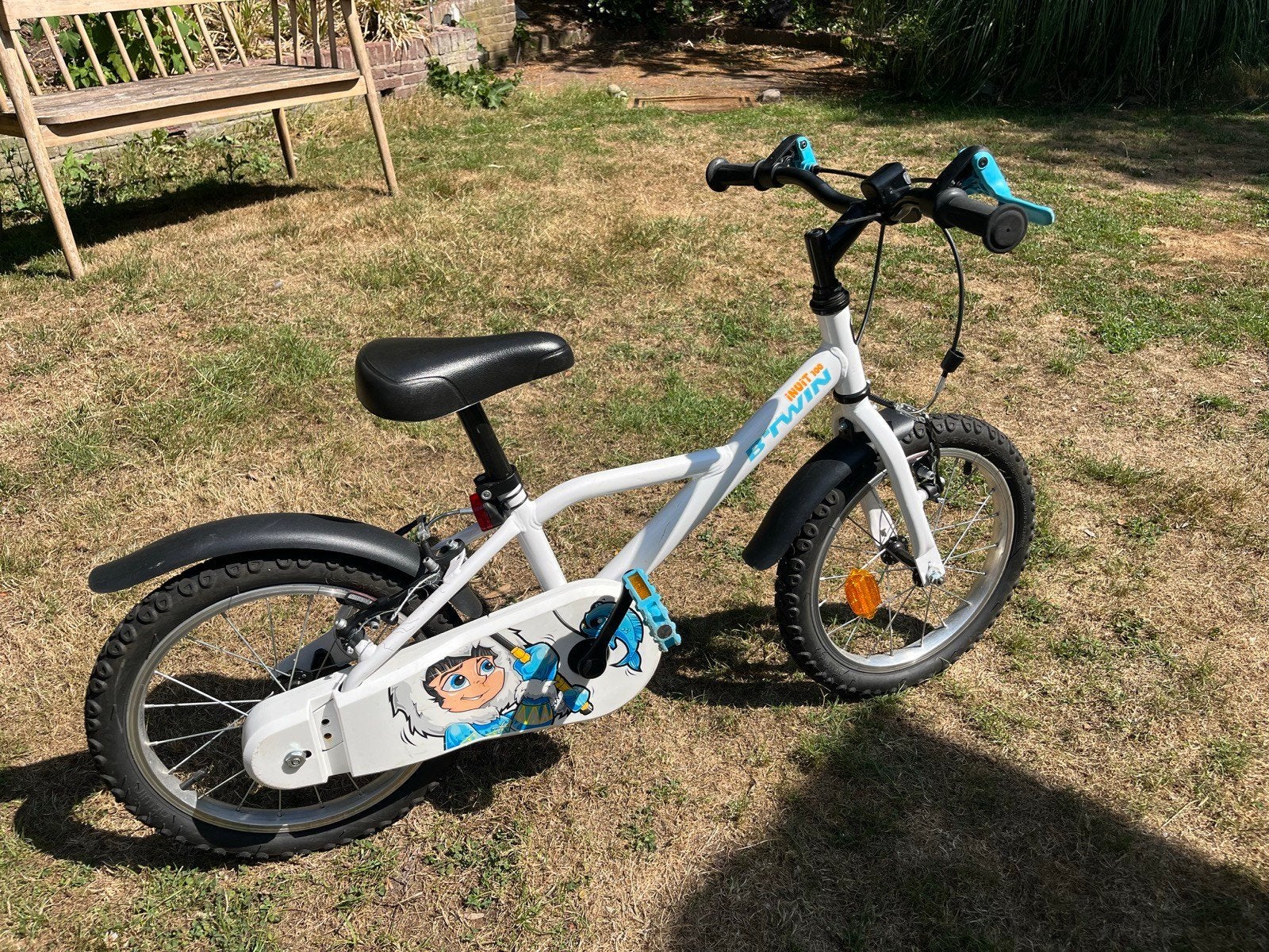 kinderfiets btwin 16inc, Ophalen, Gebruikt, Minder dan 16 inch