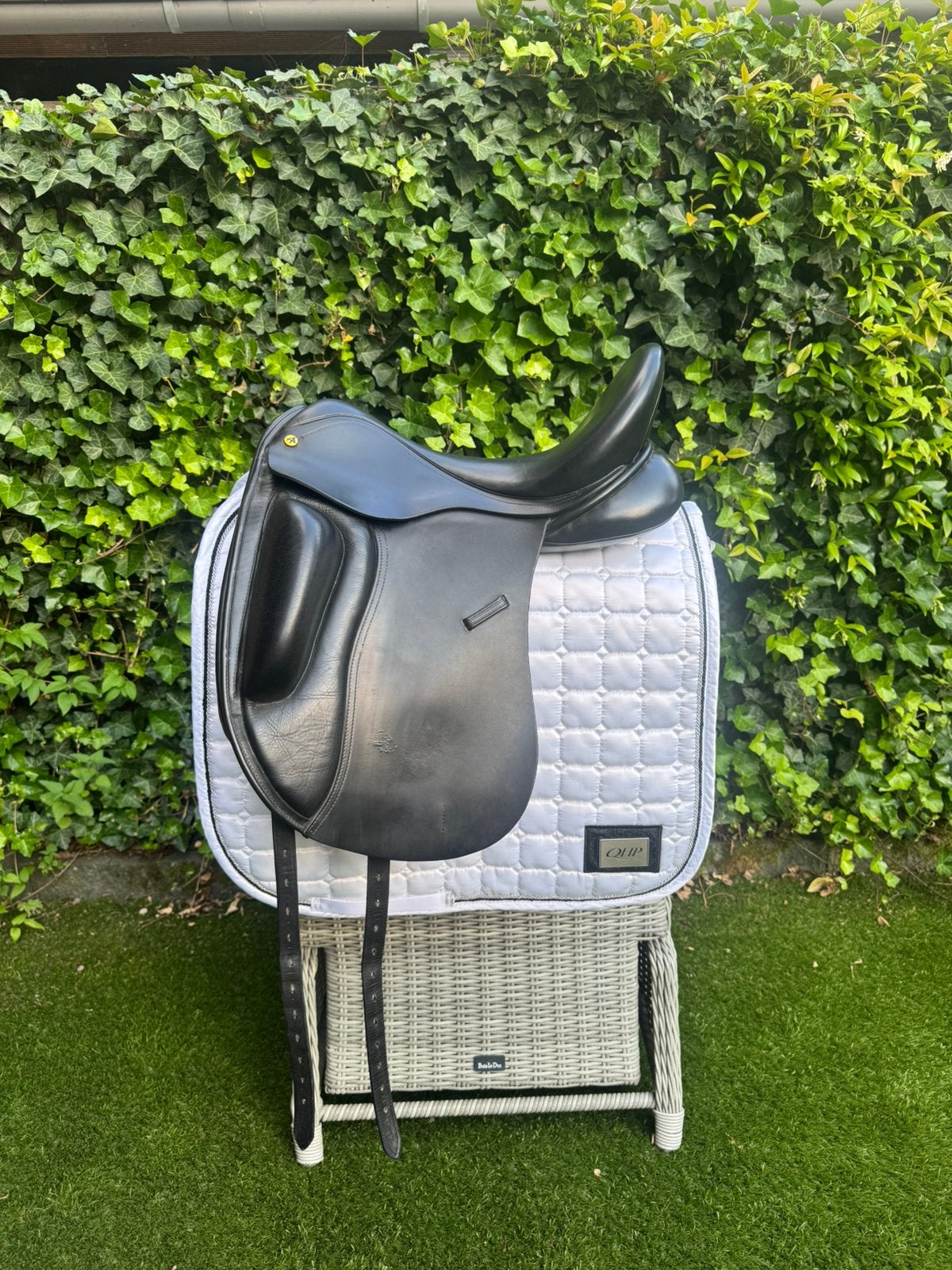 Anatomica Cygnus dressuurzadel 18", Dieren en Toebehoren, Paarden en Pony's | Zadels, Zo goed als nieuw, Dressuur, Ophalen