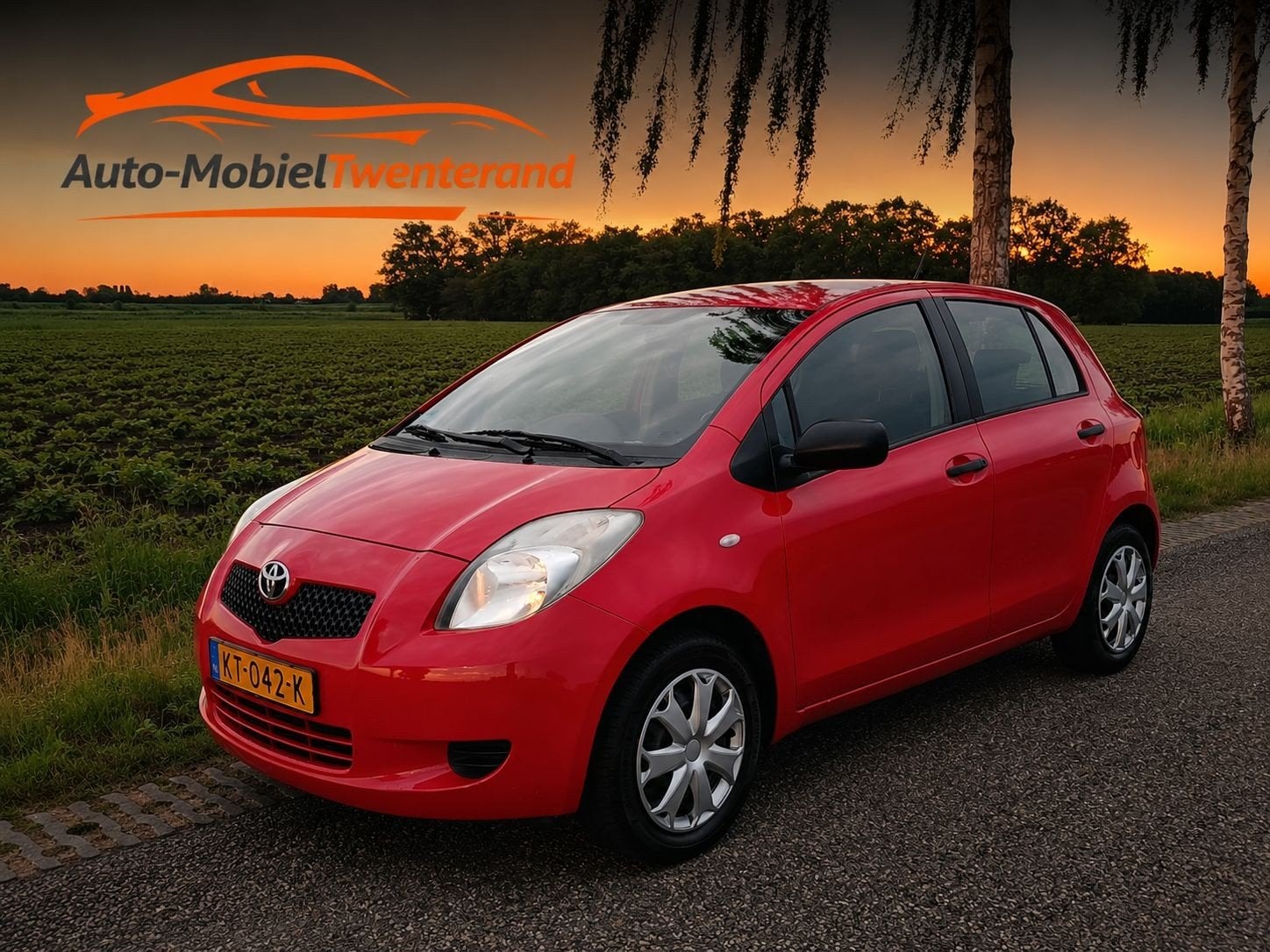 Toyota Yaris 1.0 12V Vvt-i 5 deurs AIRCO, Auto's, Voorwielaandrijving, 527 kg, 40 €/maand, 750 kg
