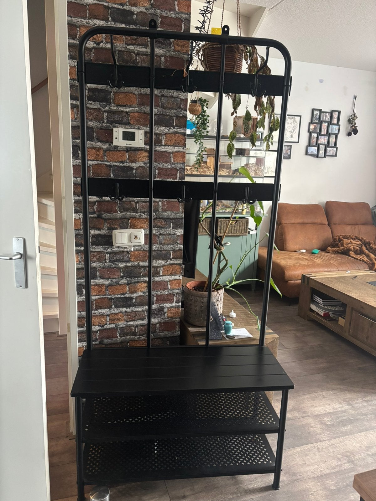 Ikea kapstok met opbergruimte, Zo goed als nieuw, Minder dan 100 cm, Hout, Ophalen