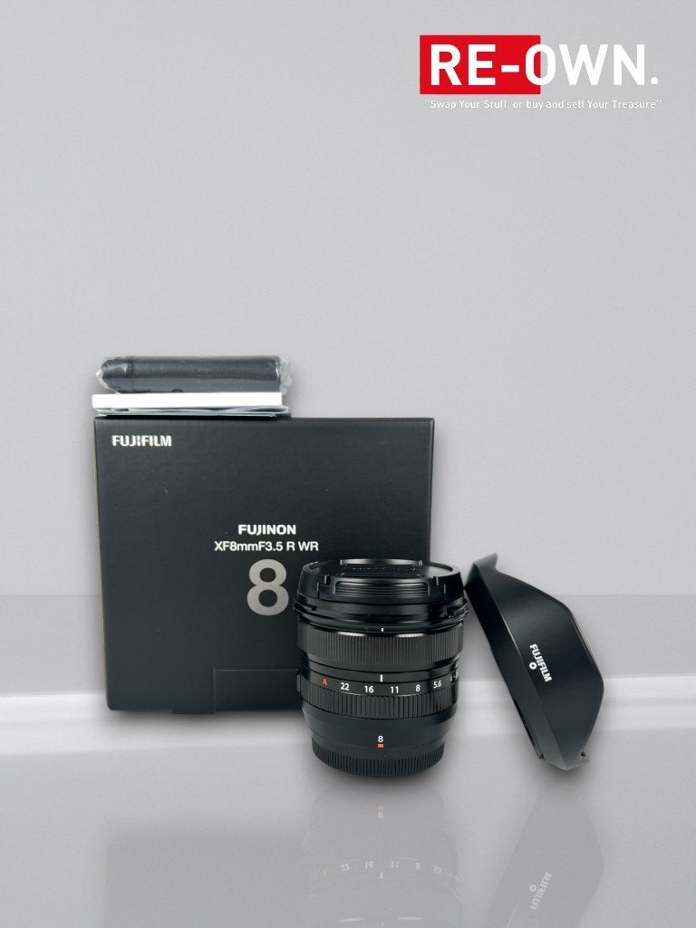 FUJIFILM XF 8MM F/3.5 R WR |GROOTHOEK| TOPSTAAT | DOOS| FUJI, Fujifilm, ,, Zo goed als nieuw, Fujifilm