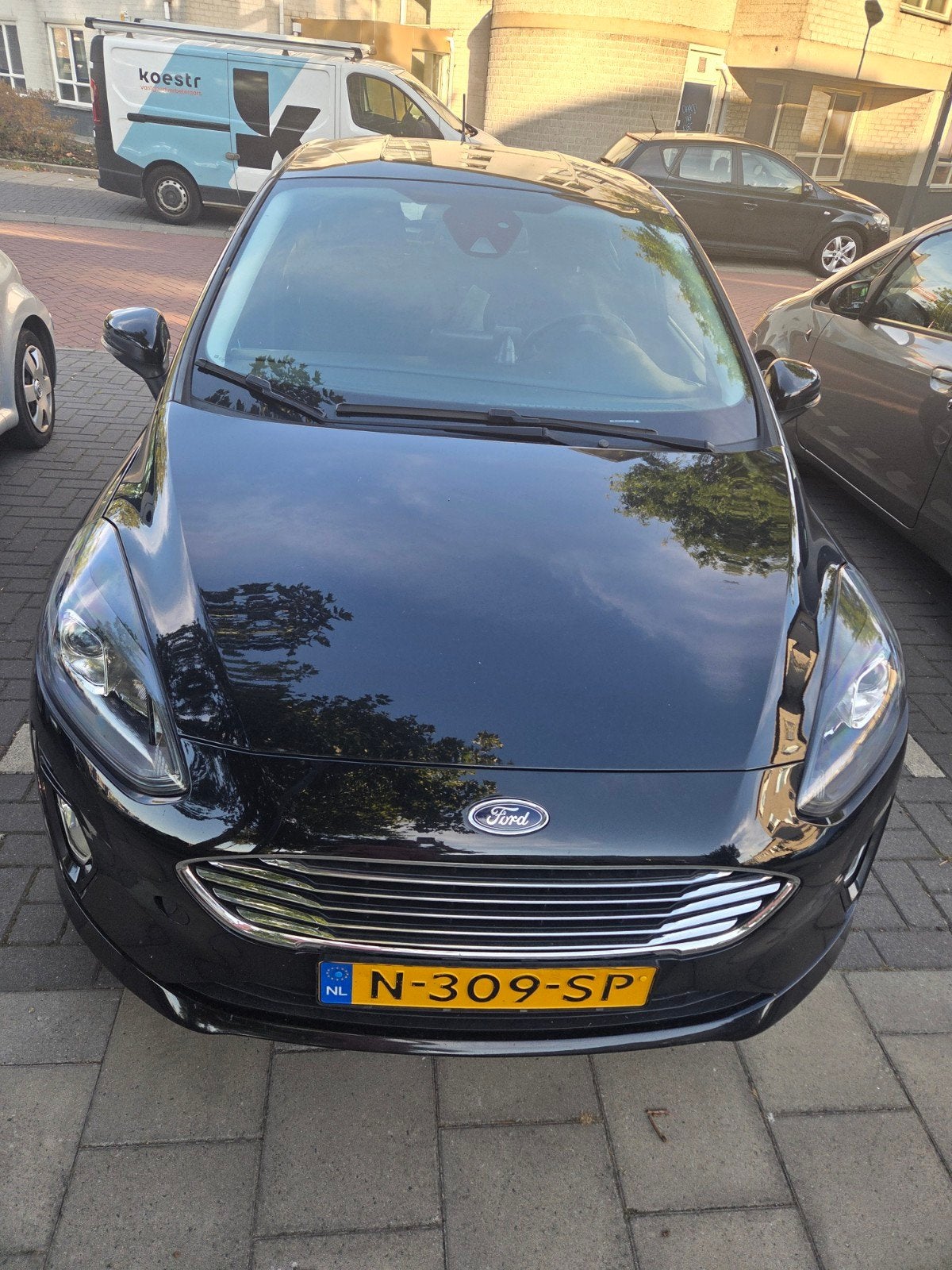 Ford Fiësta 1.0 Ecoboost 100pk 5dr 2021 Zwart, Ophalen