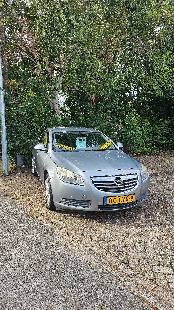 Opel Insignia 1.8 103KW 5-DRS 2010 Grijs, Auto's, Zwart, 4 cilinders, 1796 cc, Origineel Nederlands