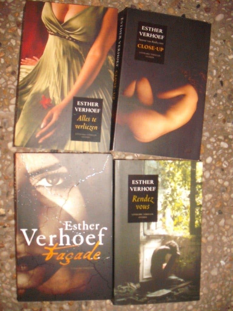 Esther Verhoef 4x thriller boeken in 1 koop, Boeken, Ophalen, Gelezen, Esther Verhoef