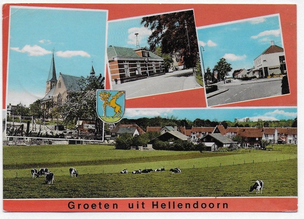 Hellendoorn gelopen Ansichtkaart (B2798 ), Ophalen of Verzenden, 1980 tot heden, Gelopen, Overijssel