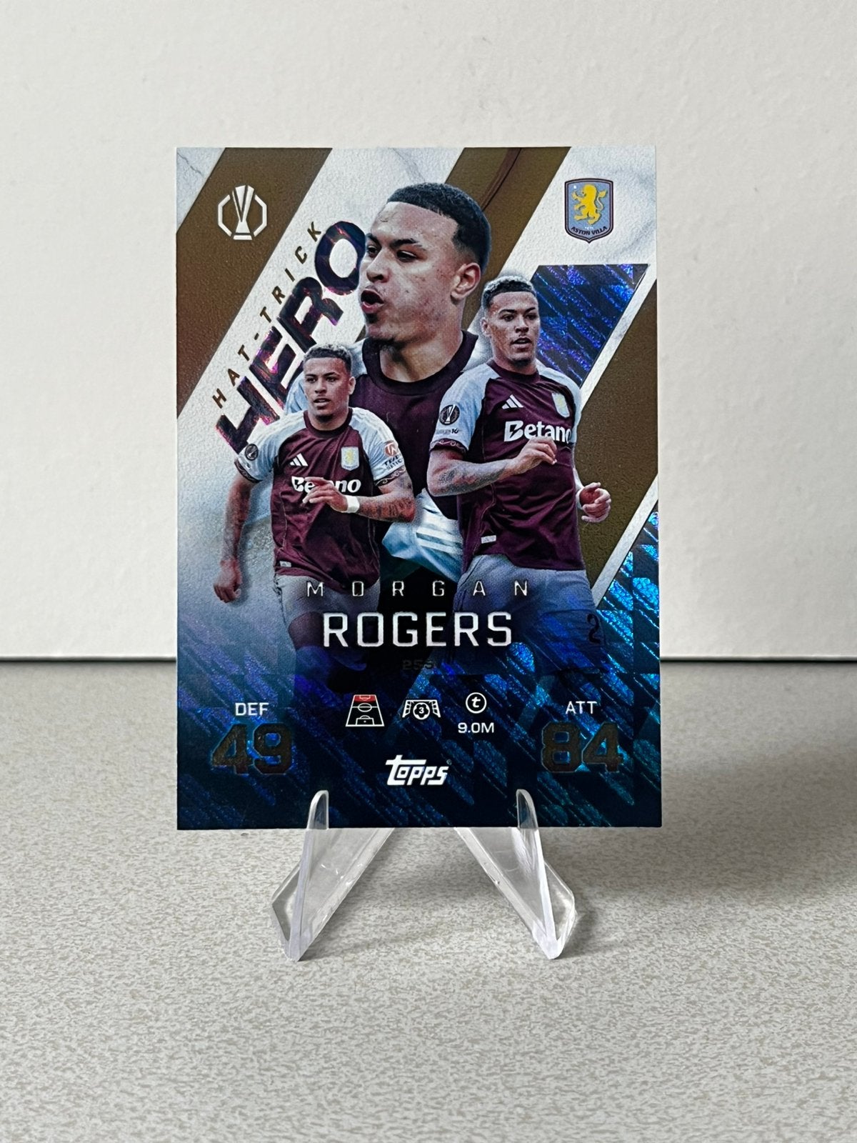 Topps Rogers Hattrick Hero, Hobby en Vrije tijd, Stickers en Plaatjes, Ophalen of Verzenden, Zo goed als nieuw, Plaatje