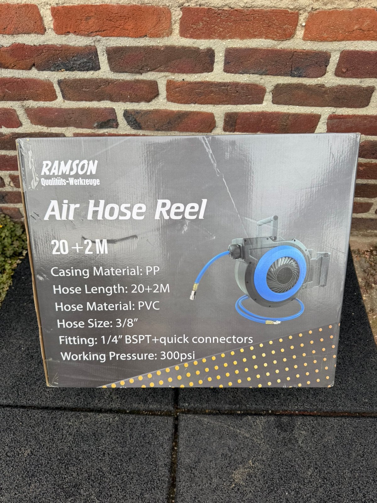 Luchtslang haspel 20M, Auto diversen, Ophalen of Verzenden, Nieuw