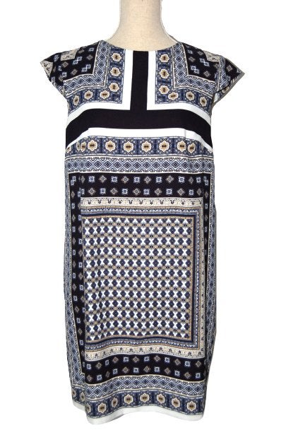 Mango jurkje, jurk, zwart/wit, Mt. M, Kleding | Dames, Maat 38/40 (M), Mango, Meerkleurig, Ophalen of Verzenden