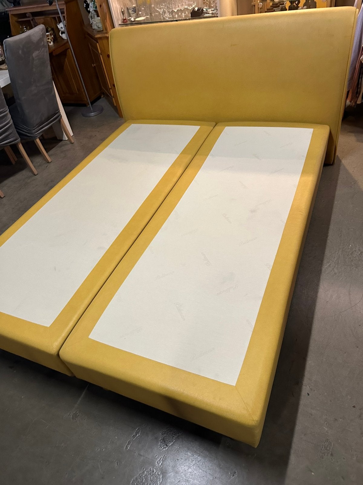 2 persoons pullman bed, C, Tweepersoons, Ophalen of Verzenden, Zo goed als nieuw