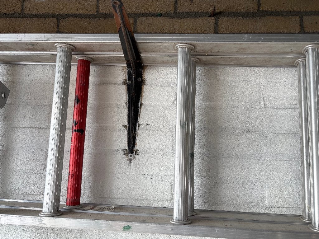 Altrex ladder, Doe-het-zelf en Verbouw, Ladders en Trappen, Ophalen, Gebruikt, Ladder, 4 meter of meer