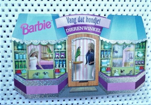 2 hard kartonnen boekje Barbie INKIJK en NW AVONTUREN VAN, Fictie algemeen, Verzenden, Barbie, Zo goed als nieuw