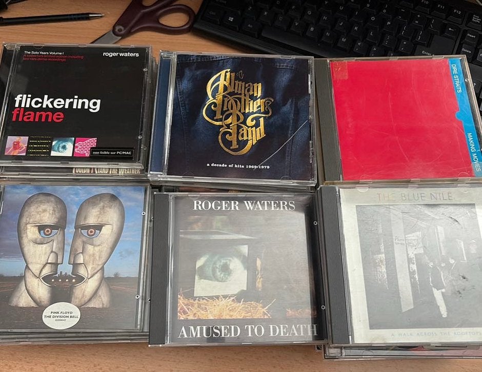 Ruim 60 cd’s oa Pink Floyd, Roger Waters en Dire Straits, Ophalen of Verzenden, Zo goed als nieuw, Poprock