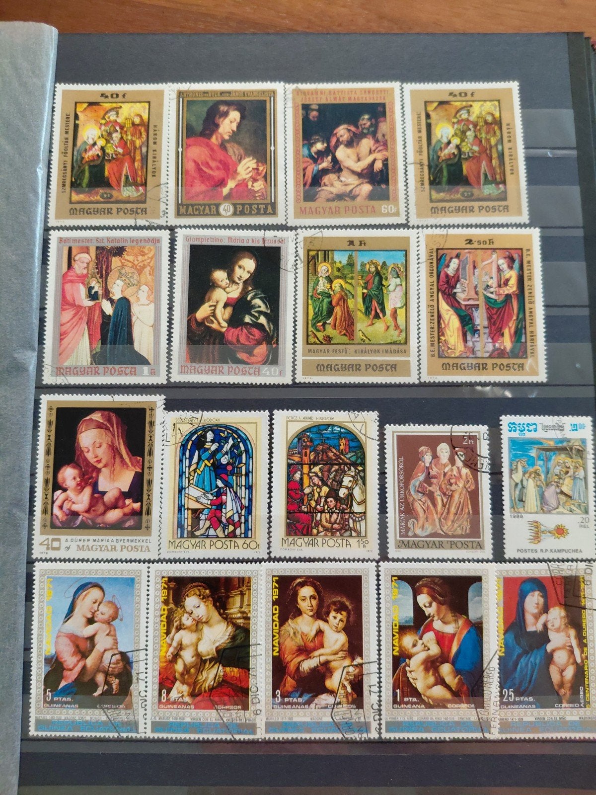 3 blz postzegels geloof, Ophalen of Verzenden