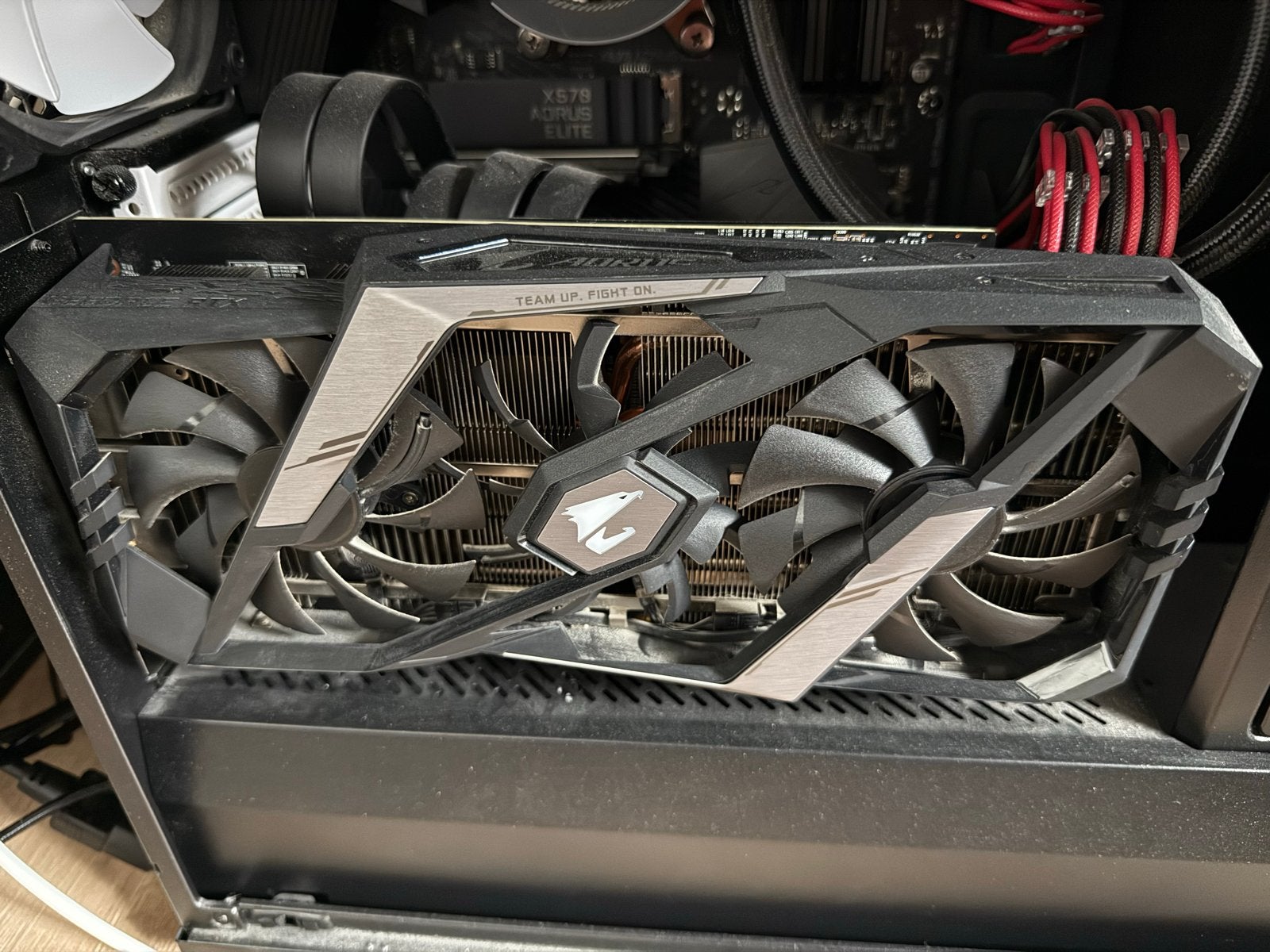Gigabyte Aorus RTX 2060 Super Videokaart, PCI-Express 3, GDDR6, Ophalen of Verzenden, Zo goed als nieuw