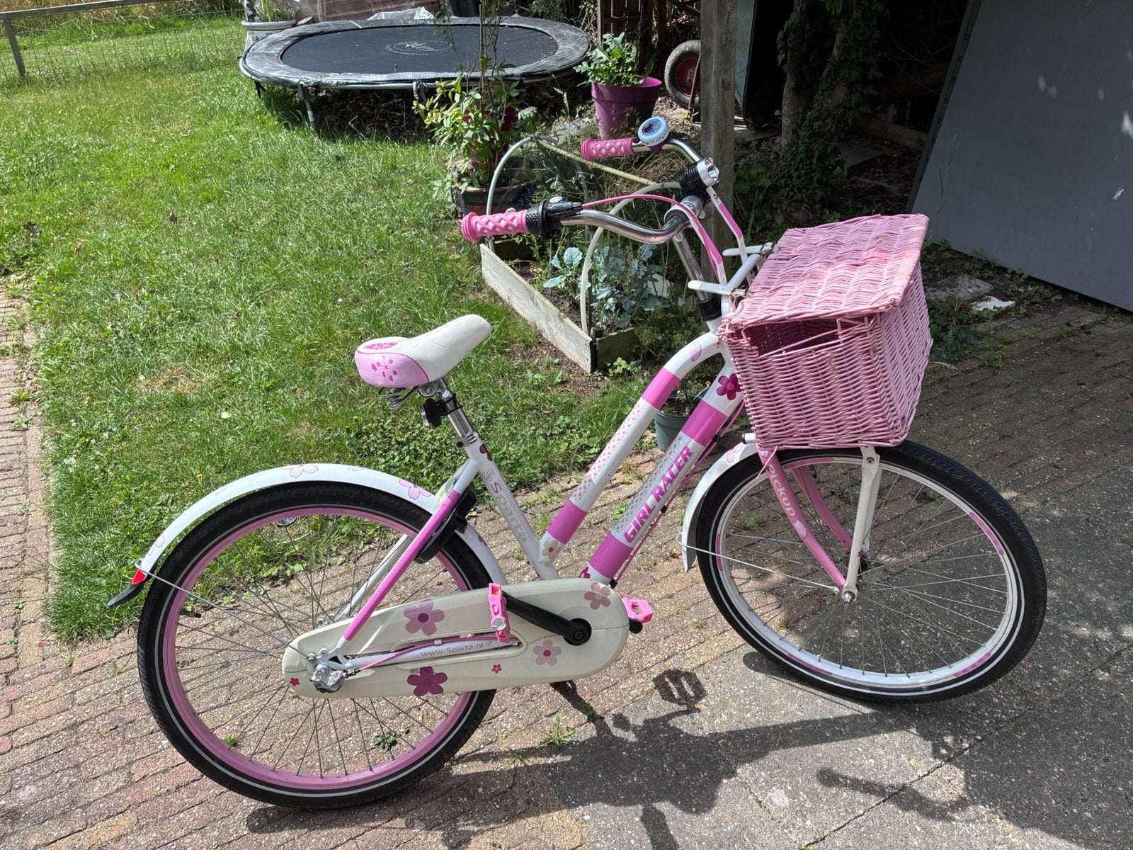 Sparta meidenfiets, Ophalen, Terugtraprem, Versnellingen, Gebruikt