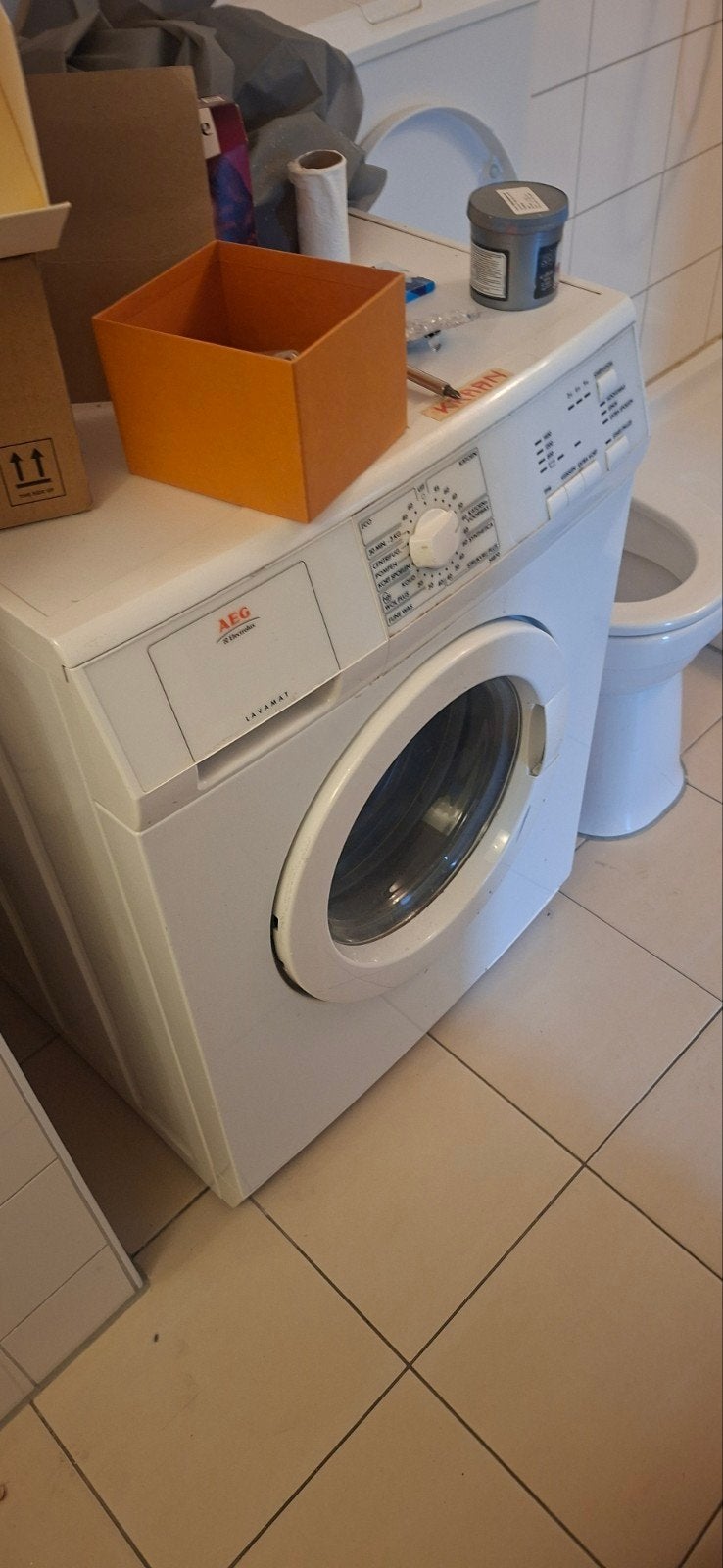Gratis AEG Lavamat Wasmachine (afvoerslang nodig), Ophalen of Verzenden, Gebruikt, Voorlader