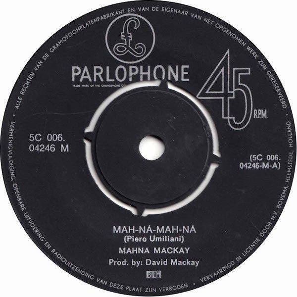 Mahna Makay - Mah-Na-Mah-Na (Single), Gebruikt, 7 inch, Ophalen of Verzenden, Pop