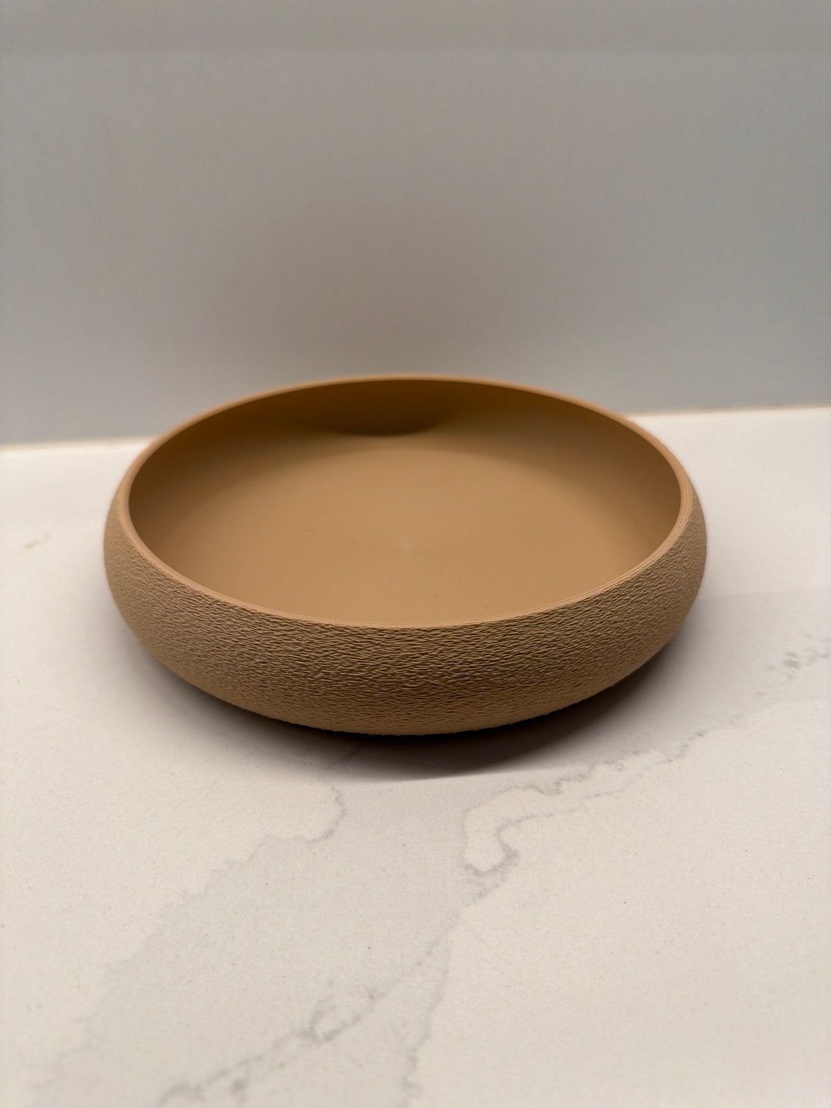 Stijlvol decoratief plateau - Beige, Huis en Inrichting, Overige materialen, Overige typen, Rond, Ophalen of Verzenden