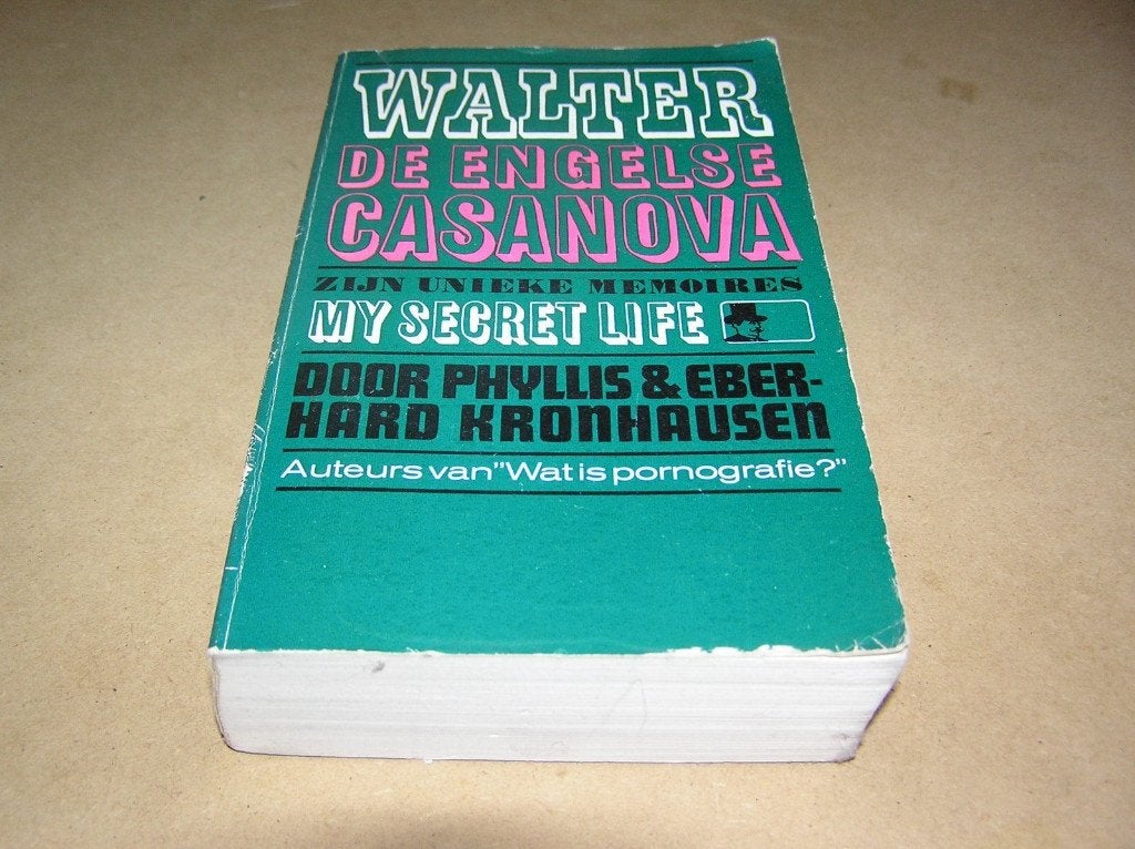 WALTER de ENGELSE CASANOVA- KRONHAUSEN en KRONHAUSEN(P2), Boeken, Ophalen of Verzenden, Gelezen, KRONHAUSEN en KRONHAUSEN, Europa overig