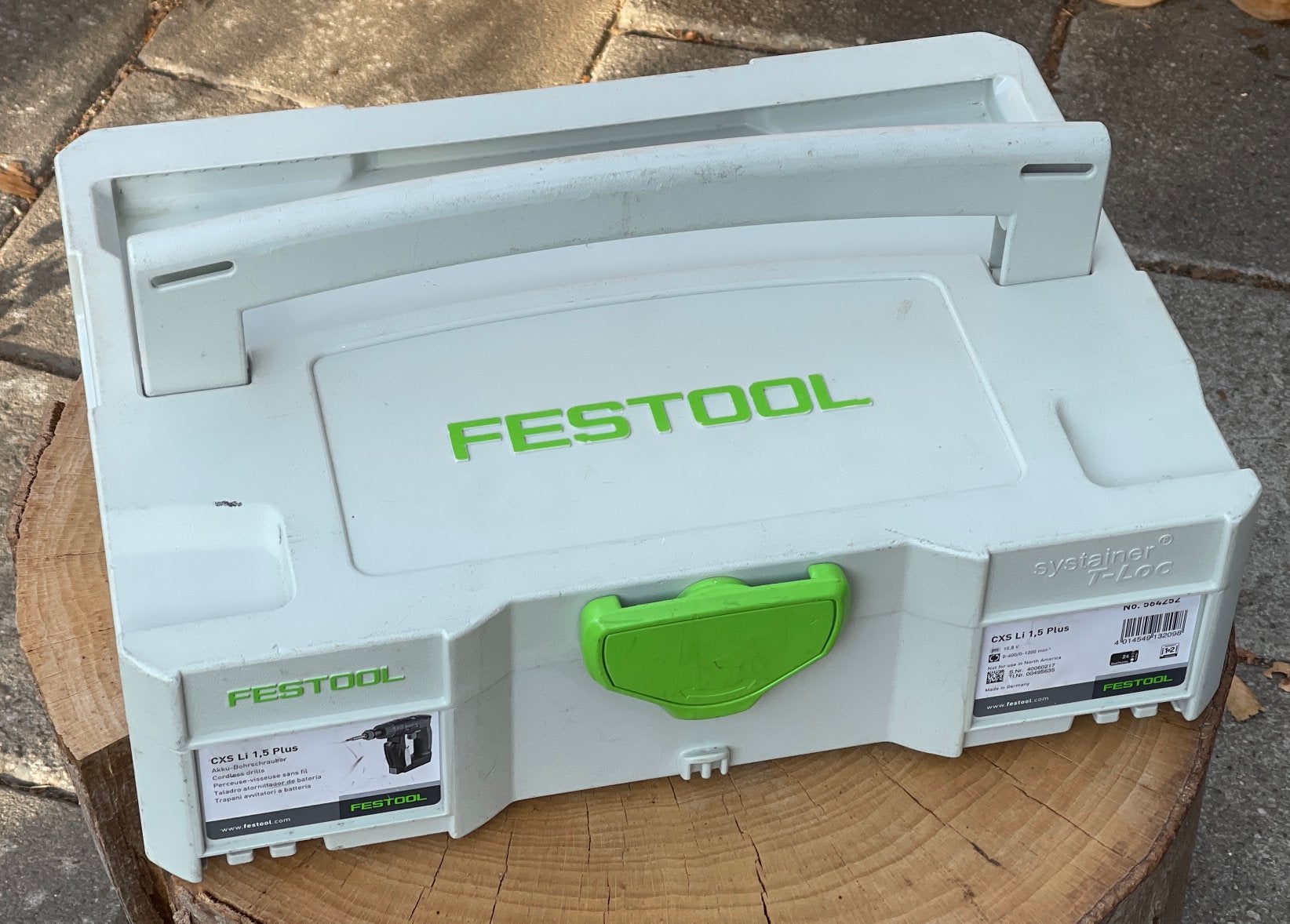 Festool T-LOC systainer met inlay leeg, Ophalen of Verzenden, Gebruikt