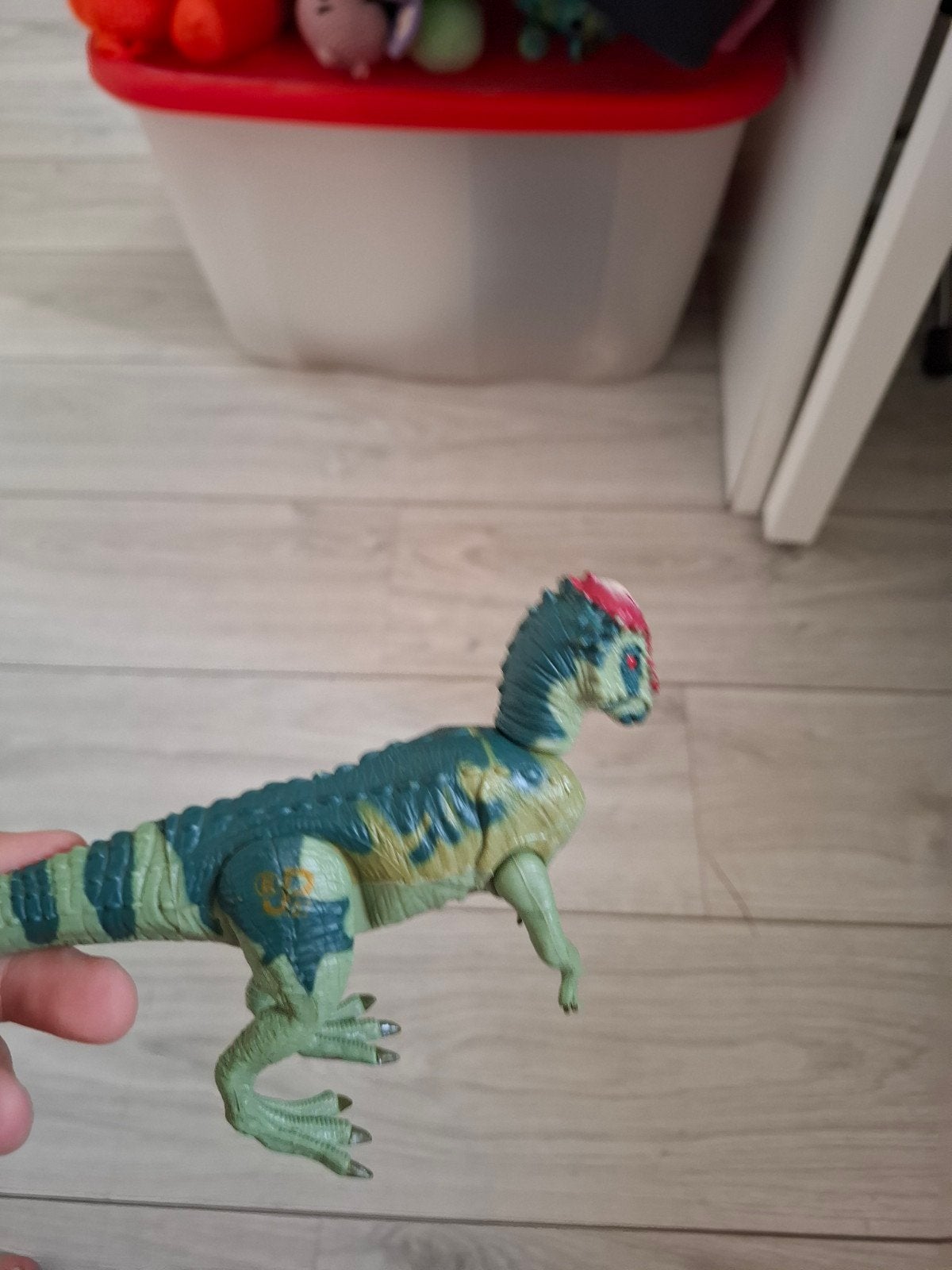 Vintage The Lost World: Jurassic Park Dino (1997) – Werkende, Ophalen, Gebruikt, Actiefiguur of Pop