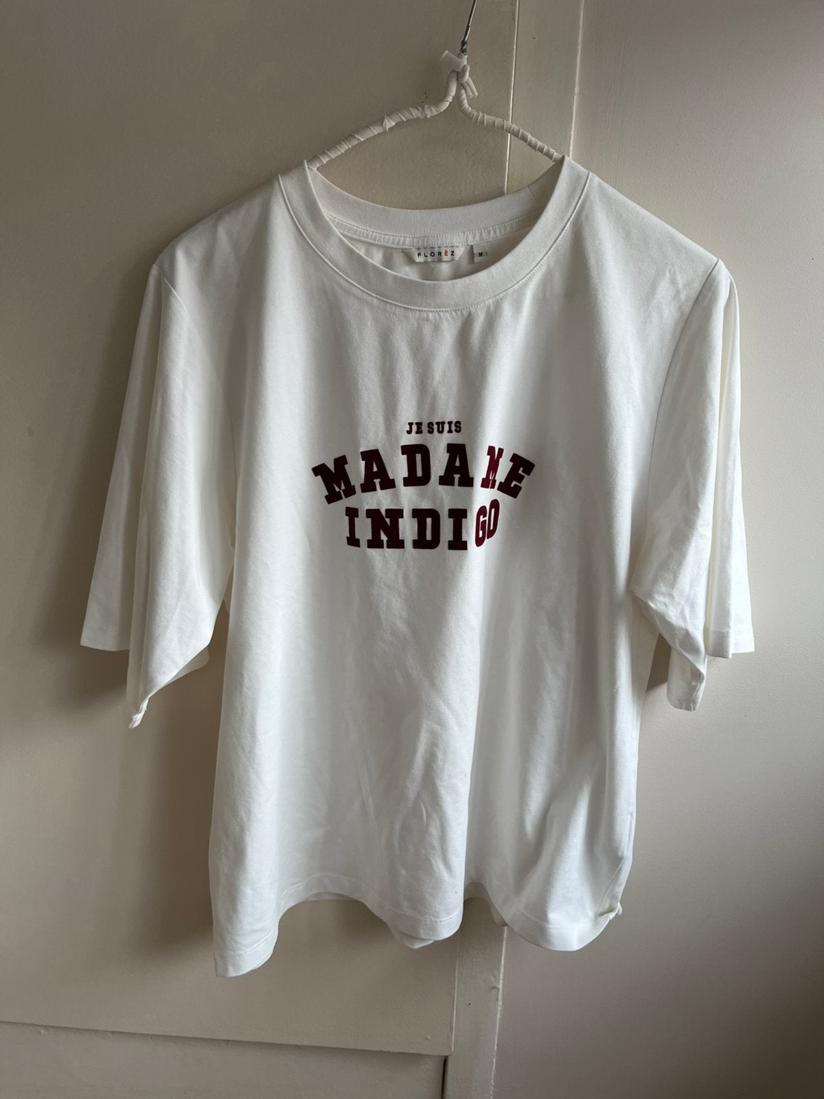 Florez t-shirt, Ophalen of Verzenden, Zo goed als nieuw, Wit, Korte mouw